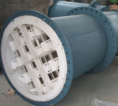 單元由交叉的橫條按一定規律構成許多X型單元。適用于粘度≤10^4厘泊的中高粘度液-液反應、混合、吸收過程或生產高聚物流體混合、反應過程，處理量較大時使用效果更佳。-上?；ぱ芯吭?><div   id=